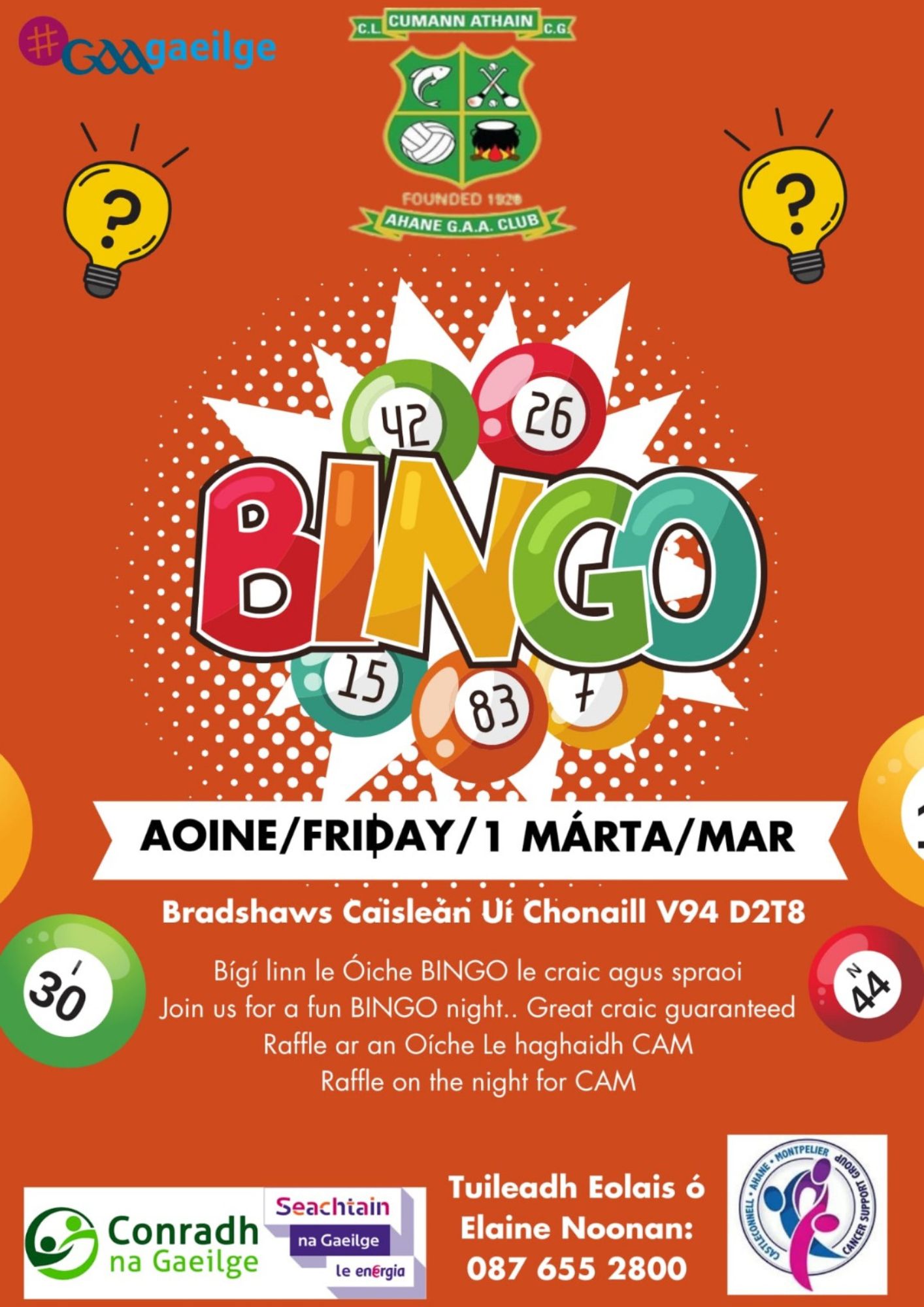 Bingo & Craic As Gaeilge